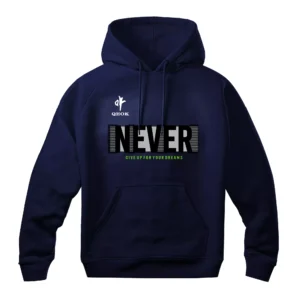 dark style blue hoodie